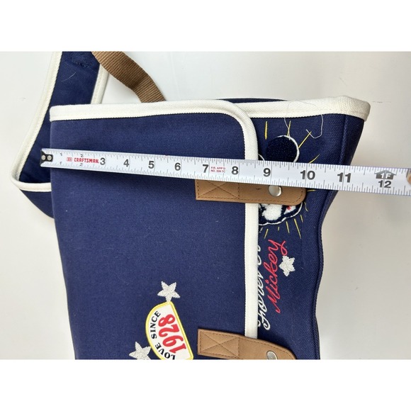 Disney Parks Forever Mickey Mouse Messenger Bag Backpack Heritage Walt World WDW - Picture 7 of 10